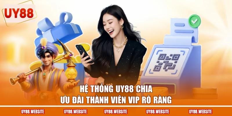 Hệ thống UY88 chia ưu đãi thành viên VIP rõ ràng Hệ thống UY88 chia ưu đãi thành viên VIP rõ ràng