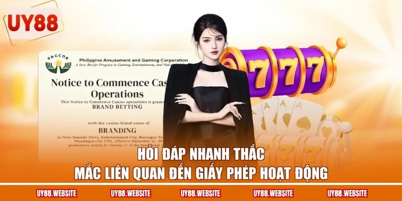 Hỏi đáp nhanh thắc mắc liên quan đến giấy phép hoạt động